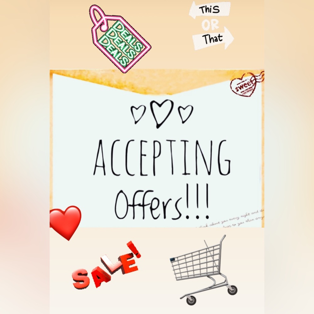 ✅All ITEMS ARE ON SMART SELL💪

✌🏼IF YOU ❤️ it Get it😘🥰
LETS MAKE A DEAL‼️